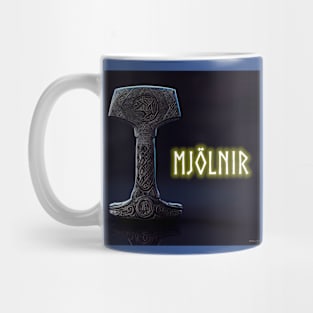 Mighty Mjolnir Thor Hammer Norse Mug